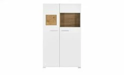 Vitrine Cortina | Weiß / Eiche Altholz (Nachbildung) -Kommode & Sideboards Verkäufe 12204469 11 202106281241