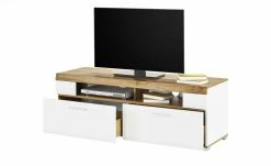 Lowboard groß Cortina | Weiß / Eiche Altholz (Nachbildung) -Kommode & Sideboards Verkäufe 12204471 5 201908222239