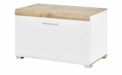 Lowboard klein Cortina | Weiß / Eiche Altholz (Nachbildung) -Kommode & Sideboards Verkäufe 12204472 1 201811271527