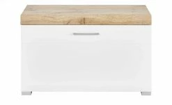 Lowboard klein Cortina | Weiß / Eiche Altholz (Nachbildung) -Kommode & Sideboards Verkäufe 12204472 4 202111032233