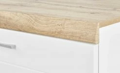 Lowboard klein Cortina | Weiß / Eiche Altholz (Nachbildung) -Kommode & Sideboards Verkäufe 12204472 5 202111032233