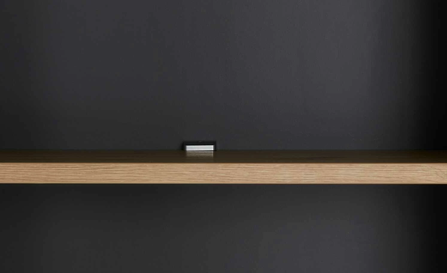 Eckvitrine Varese | Graphitgrau / Asteiche (Nachbildung) 10 Eckvitrine Varese | Graphitgrau / Asteiche (Nachbildung) – Bild 10