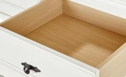 maison bleue Anrichte Petit Chalet | Vintage Weiß / Vintage Weiß mit Flechtkörben -Kommode & Sideboards Verkäufe 12204910 5 202206232232