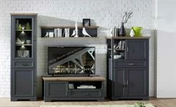 Vitrine Varese | Graphitgrau / Asteiche (Nachbildung) -Kommode & Sideboards Verkäufe 12208837 4 202106282232