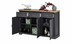 Sideboard Varese | Graphitgrau / Asteiche (Nachbildung) -Kommode & Sideboards Verkäufe 12208840 12 201907192257