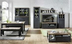 Sideboard Varese | Graphitgrau / Asteiche (Nachbildung) -Kommode & Sideboards Verkäufe 12208840 23 202102022237