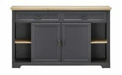 Sideboard Varese | Graphitgrau / Asteiche (Nachbildung) -Kommode & Sideboards Verkäufe 12208841 18 202010272249