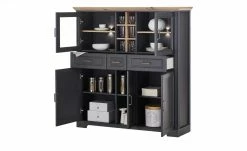 Highboard Varese | Graphitgrau / Asteiche (Nachbildung) -Kommode & Sideboards Verkäufe 12208842 5 201908092246