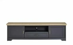 TV-Lowboard Varese | Graphitgrau / Asteiche (Nachbildung) -Kommode & Sideboards Verkäufe 12208845 2 201907162247