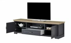 TV-Lowboard Varese | Graphitgrau / Asteiche (Nachbildung) -Kommode & Sideboards Verkäufe 12208845 4 201907162247