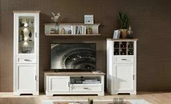 Vitrine Varese | Pinie hell (Nachbildung) / Asteiche (Nachbildung) -Kommode & Sideboards Verkäufe 12208850 12 202106282232