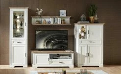 Vitrine Varese | Pinie hell (Nachbildung) / Asteiche (Nachbildung) -Kommode & Sideboards Verkäufe 12208850 13 202106282232