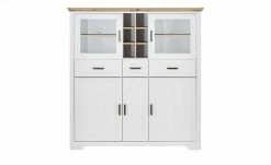 Highboard Varese | Pinie hell (Nachbildung) / Asteiche (Nachbildung) -Kommode & Sideboards Verkäufe 12208855 7 202106282232