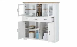 Highboard Varese | Pinie hell (Nachbildung) / Asteiche (Nachbildung) -Kommode & Sideboards Verkäufe 12208855 8 202106282232