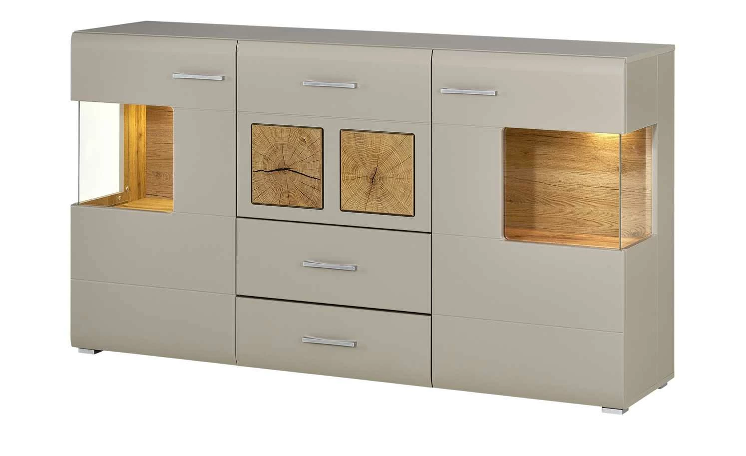 Sideboard Cortina | Basaltgrau / Eiche Altholz (Nachbildung) 18 Sideboard Cortina | Basaltgrau / Eiche Altholz (Nachbildung) – Bild 18