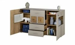 Sideboard Cortina | Basaltgrau / Eiche Altholz (Nachbildung) 31 Sideboard Cortina | Basaltgrau / Eiche Altholz (Nachbildung) -Kommode & Sideboards Verkäufe 12209109 6 202106232232