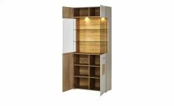 Vitrine Cortina | Basaltgrau / Eiche Altholz (Nachbildung) -Kommode & Sideboards Verkäufe 12209110 16 202111032233