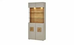 Vitrine Cortina | Basaltgrau / Eiche Altholz (Nachbildung) -Kommode & Sideboards Verkäufe 12209110 19 202111032233