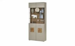 Vitrine Cortina | Basaltgrau / Eiche Altholz (Nachbildung) -Kommode & Sideboards Verkäufe 12209110 7 202111032233