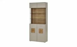 Vitrine Cortina | Basaltgrau / Eiche Altholz (Nachbildung) -Kommode & Sideboards Verkäufe 12209110 8 202111032233