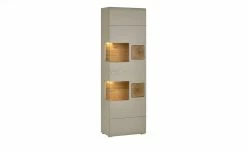 Vitrine Cortina | Basaltgrau / Eiche Altholz (Nachbildung) -Kommode & Sideboards Verkäufe 12209111 16 201908222239