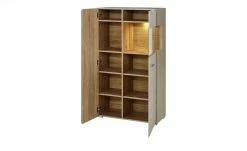 Vitrine Cortina | Basalt / Eiche Altholz (Nachbildung) -Kommode & Sideboards Verkäufe 12209112 14 201908222239