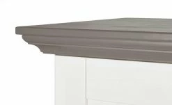 maison bleue Highboard Florian | Weiß / Grau Türen aus Holz -Kommode & Sideboards Verkäufe 12230755 6 202108130002