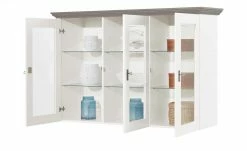 maison bleue Vitrinenaufsatz für Sideboard Florian | Weiß / Grau 12 maison bleue Vitrinenaufsatz für Sideboard Florian | Weiß / Grau -Kommode & Sideboards Verkäufe 12230758 1 202108161243