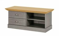 maison bleue Lowboard Florian | Grau / laugenfarben