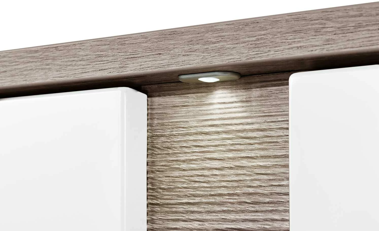 uno Sideboard Onyx | Weiß / Eiche Trüffel sägerau (Nachbildung) 8 uno Sideboard Onyx | Weiß / Eiche Trüffel sägerau (Nachbildung) – Bild 8