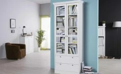 Kommode & Sideboards Verkäufe 5 Vitrine Laurito | Weiß