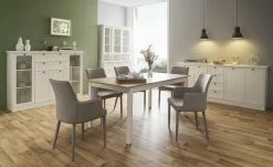 Highboard Laurito | Weiß