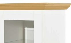 maison bleue Vitrinenaufsatz für Sideboard Florian | Weiß / laugenfarben -Kommode & Sideboards Verkäufe 12234052 5 202108161244