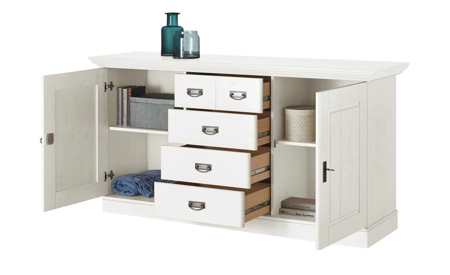 maison bleue Sideboard Florian | Weiß 8 maison bleue Sideboard Florian | Weiß – Bild 8