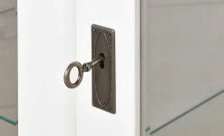 maison bleue Vitrinenaufsatz für Sideboard Florian | Weiß -Kommode & Sideboards Verkäufe 12234081 3 202108161244