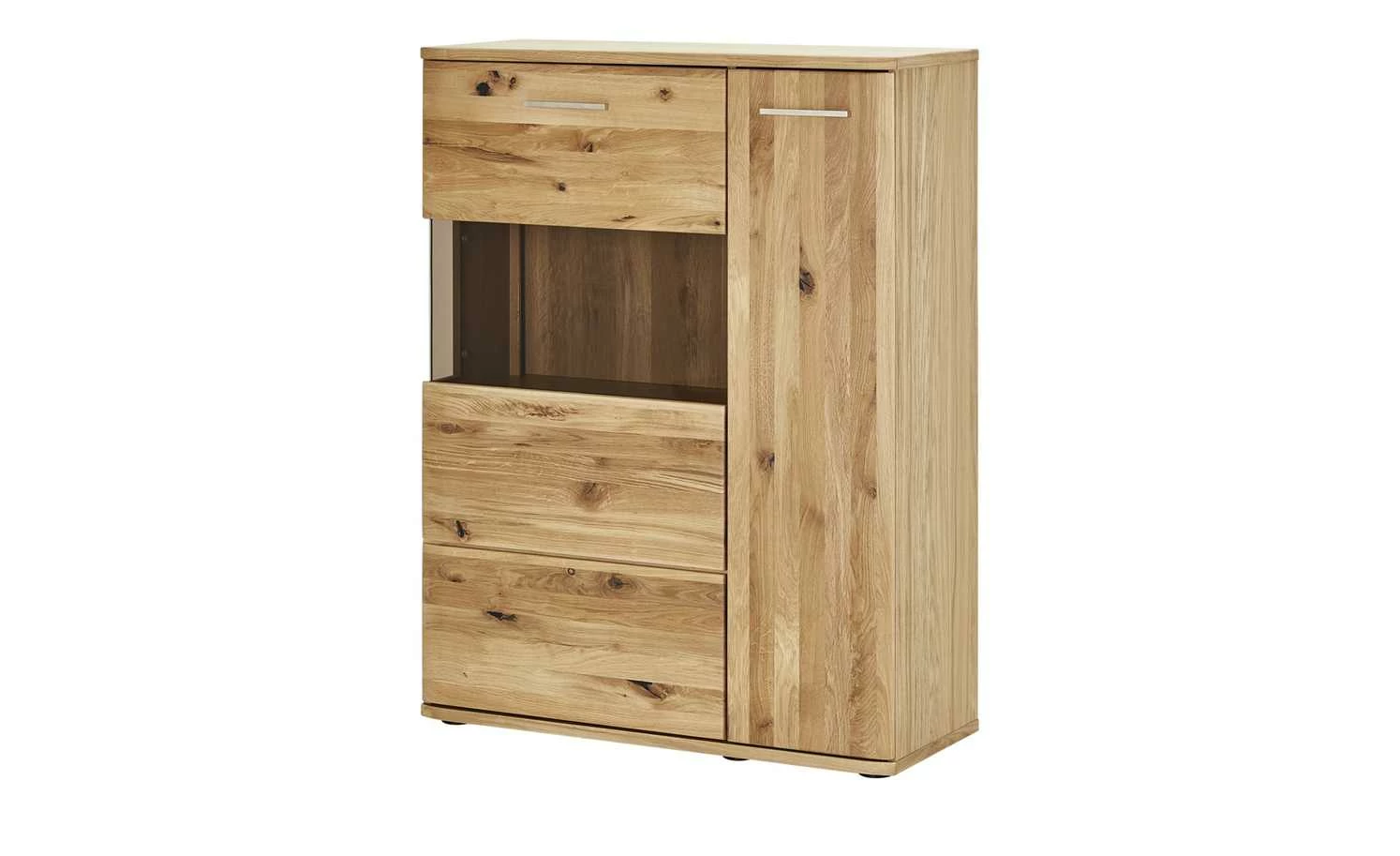 Woodford Highboard Astoria | Tür mit Glaseinsatz links 1 Woodford Highboard Astoria | Tür mit Glaseinsatz links