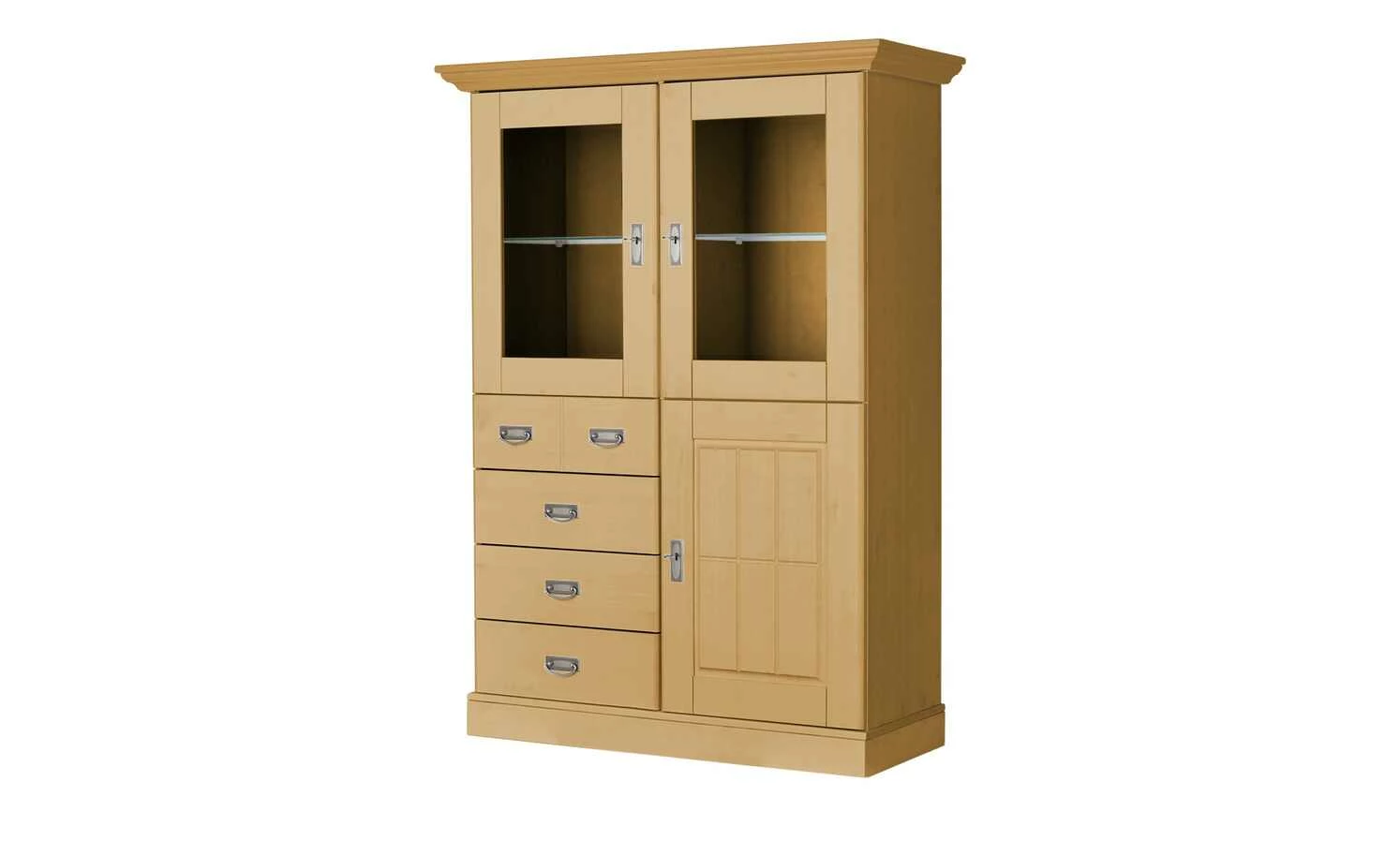 maison bleue Highboard Florian | laugenfarben Türen mit Glaseinsatz 1 maison bleue Highboard Florian | laugenfarben Türen mit Glaseinsatz