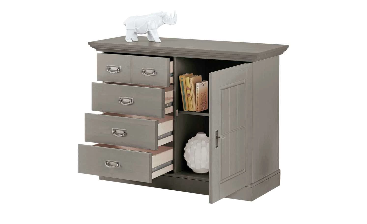 maison bleue Brotschrank Florian | Grau 2 maison bleue Brotschrank Florian | Grau – Bild 2