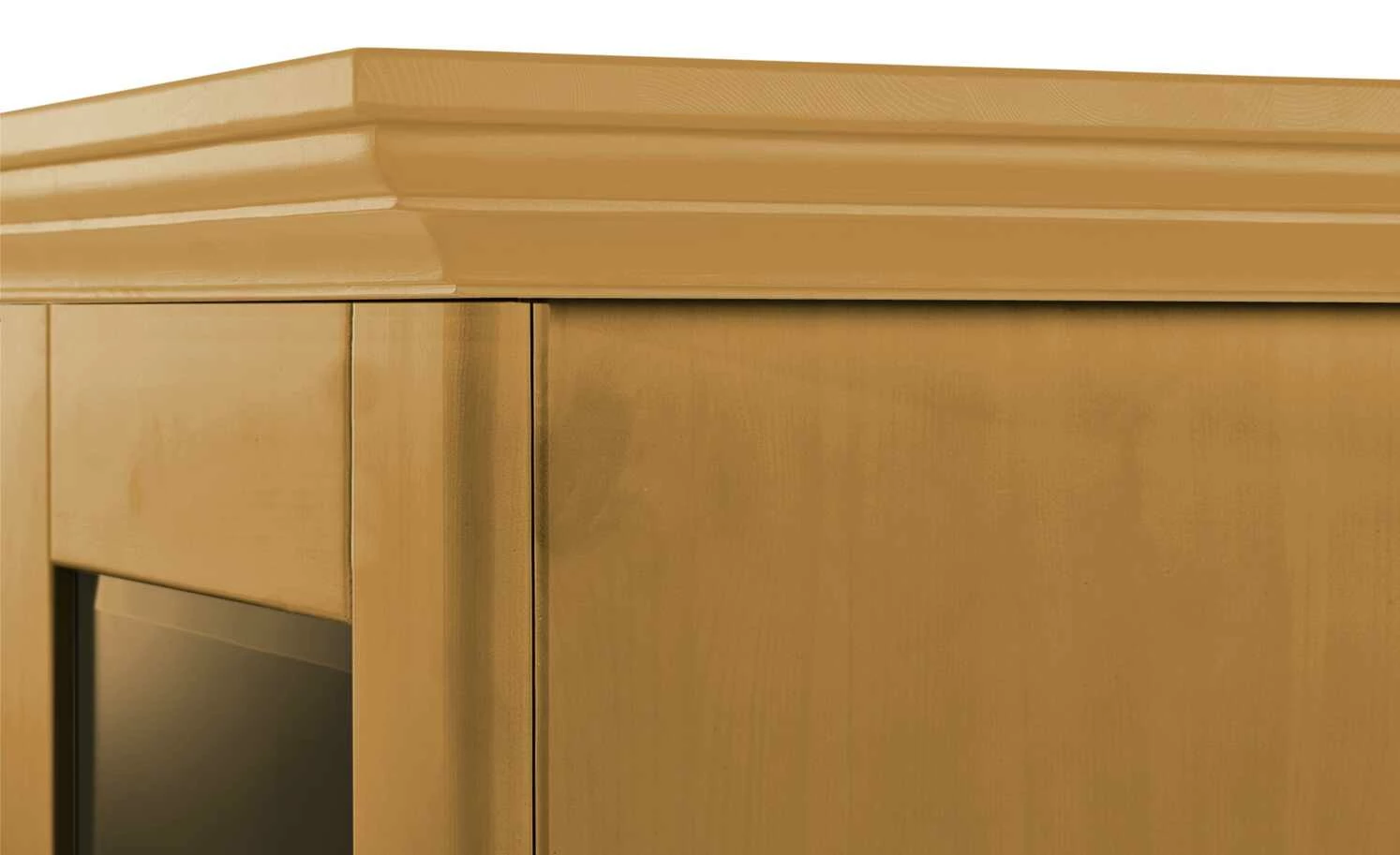 maison bleue Vitrinenaufsatz für Sideboard Florian | laugenfarben 5 maison bleue Vitrinenaufsatz für Sideboard Florian | laugenfarben – Bild 5