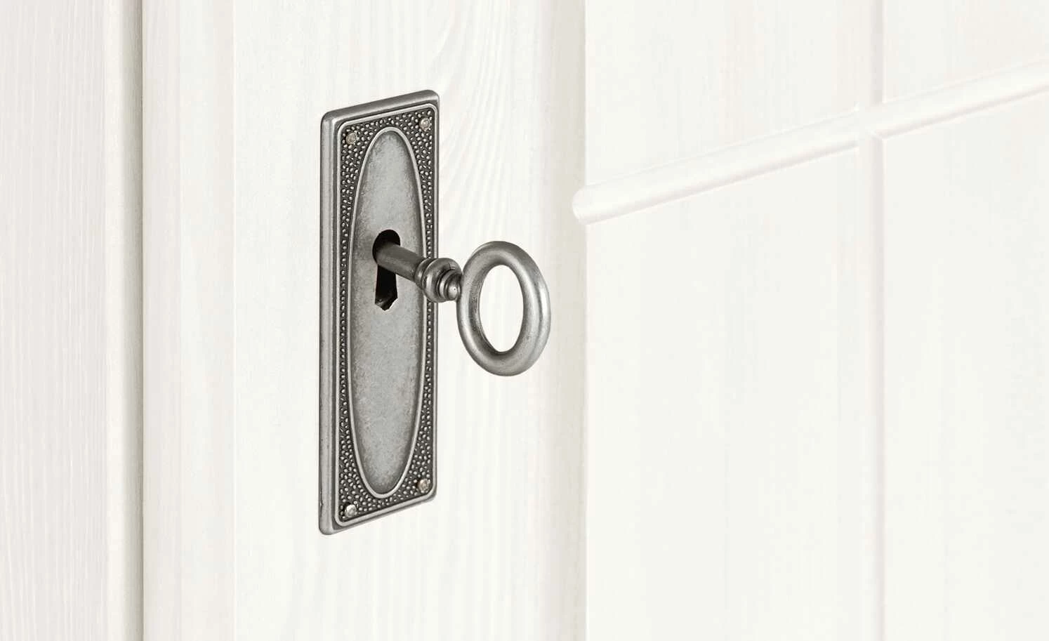 maison bleue Vitrine Florian | Weiß / bernsteinfarben 2 maison bleue Vitrine Florian | Weiß / bernsteinfarben – Bild 2