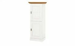 maison bleue Vitrine Florian | Weiß / bernsteinfarben