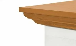 maison bleue Lowboard Florian | Weiß / bernsteinfarben -Kommode & Sideboards Verkäufe 12235190 6 202108130002