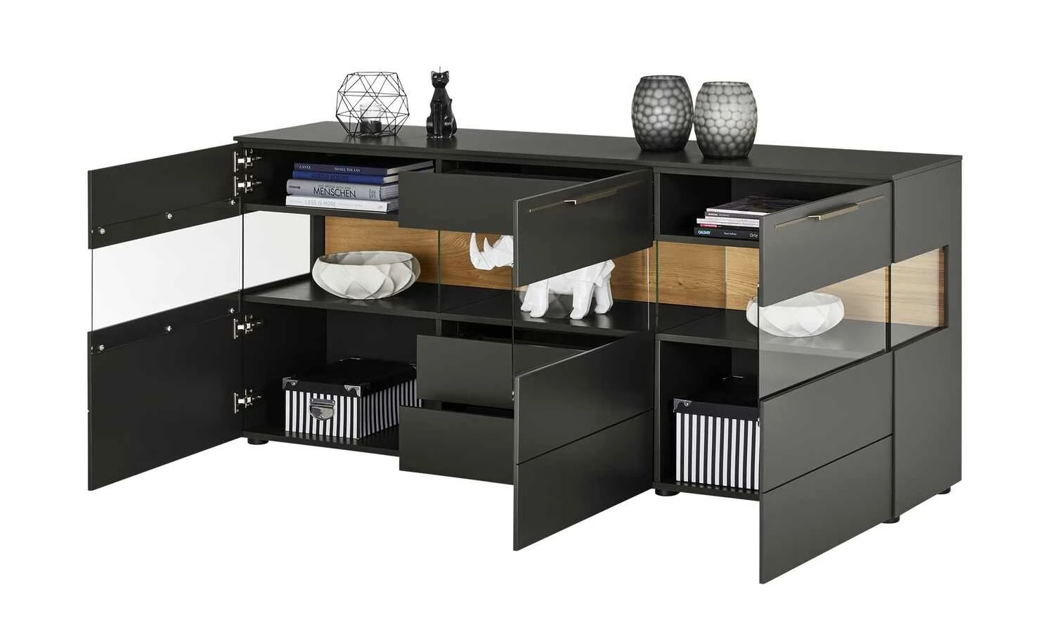 Berger & Rath Sideboard Claro | Anthrazit 8 Berger & Rath Sideboard Claro | Anthrazit – Bild 8