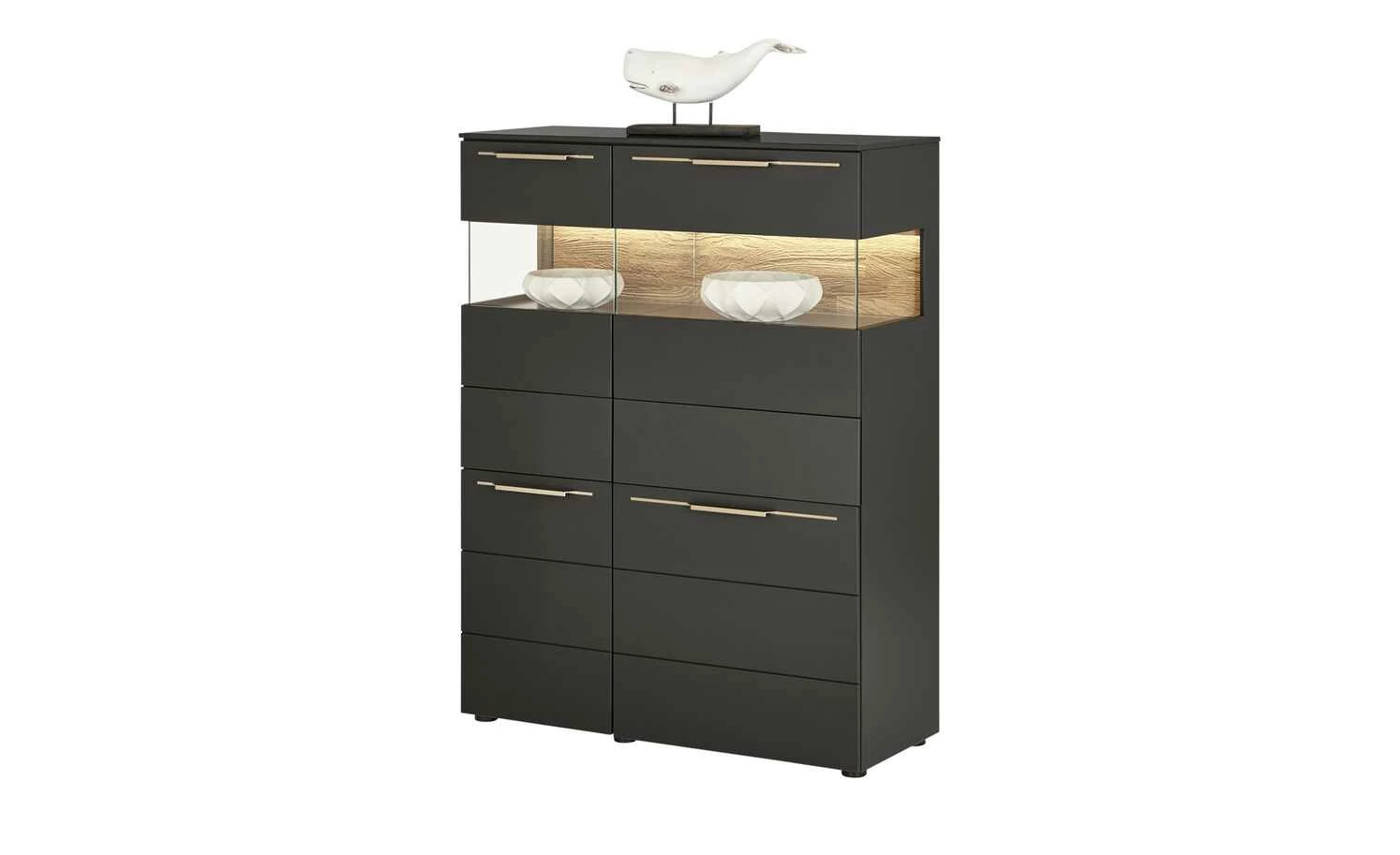 Berger & Rath Highboard Claro | Anthrazit 4 Berger & Rath Highboard Claro | Anthrazit – Bild 4