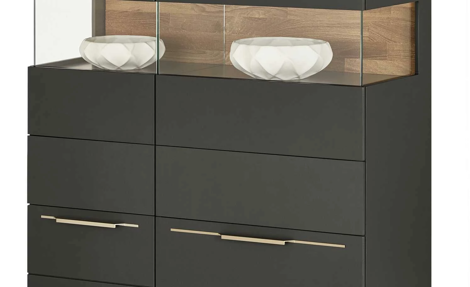 Berger & Rath Highboard Claro | Anthrazit 5 Berger & Rath Highboard Claro | Anthrazit – Bild 5