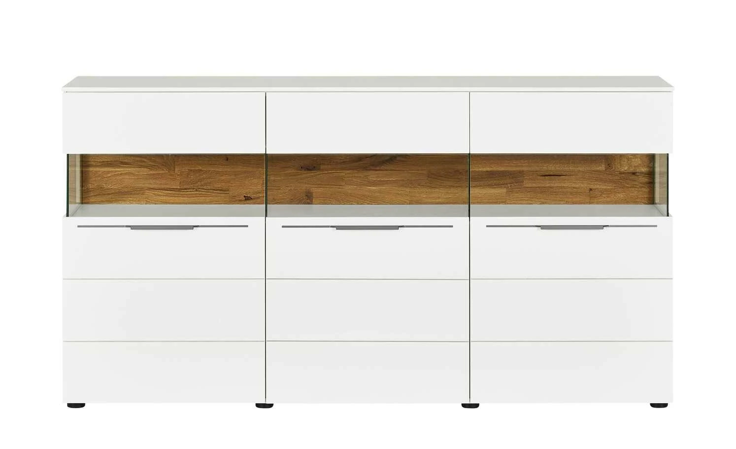Berger & Rath Sideboard Claro | Weiß-Creme Sichtbare Rückwand: Wildeiche gesandstrahlt 11 Berger & Rath Sideboard Claro | Weiß-Creme Sichtbare Rückwand: Wildeiche gesandstrahlt – Bild 11
