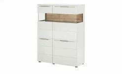 Berger & Rath Highboard Claro | Weiß-Creme