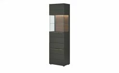 Berger & Rath Vitrine Claro | Anthrazit rechts Sichtbare Rückwand glatt -Kommode & Sideboards Verkäufe 12238690 3 202103042233