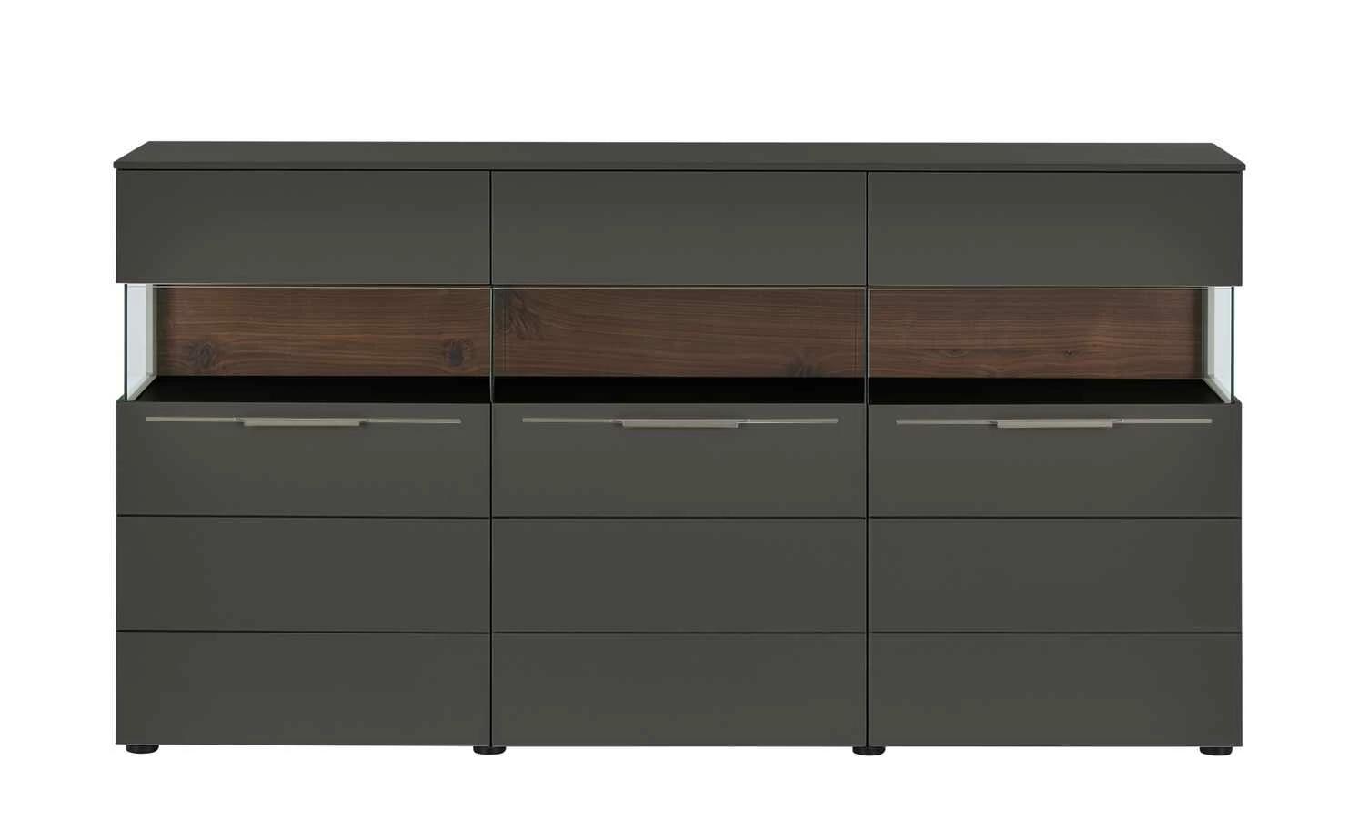 Berger & Rath Sideboard Claro | Anthrazit Sichtbare Rückwand: Wildnussbaum 5 Berger & Rath Sideboard Claro | Anthrazit Sichtbare Rückwand: Wildnussbaum – Bild 5