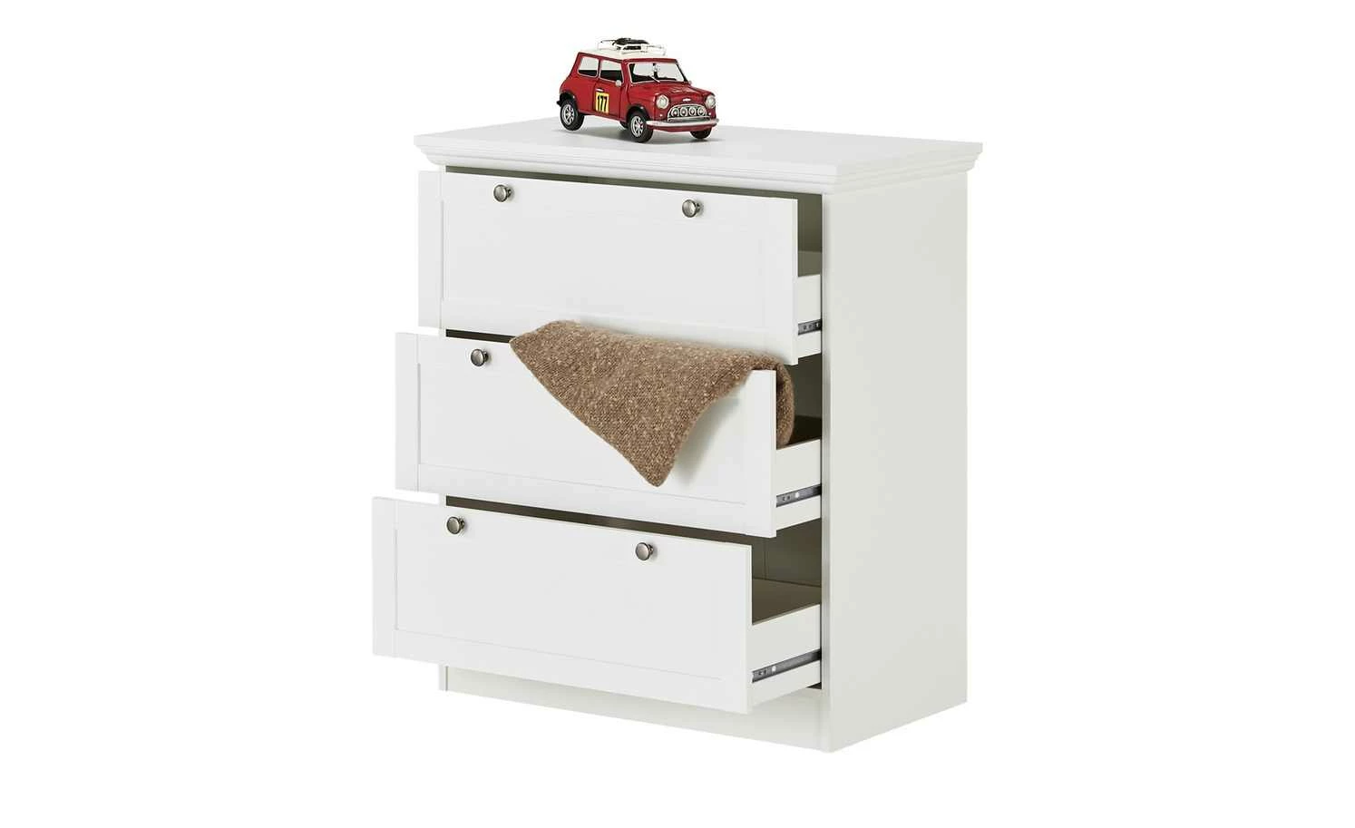 Kommode Laurito | Weiß Ausführung II 8 Kommode Laurito | Weiß Ausführung II – Bild 8